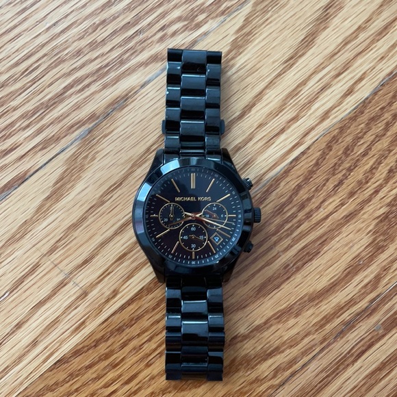 Oversized Lexington Gold-Tone Watch in GOLD - Sale | Michael  MICHAEL KORS WATCH